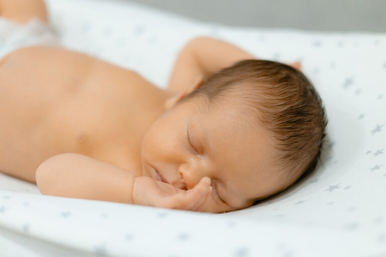 Peaceful,Hispanic,Baby,Sleeping,,Peace,And,Relaxation,,Jaundice,In,Newborns.
